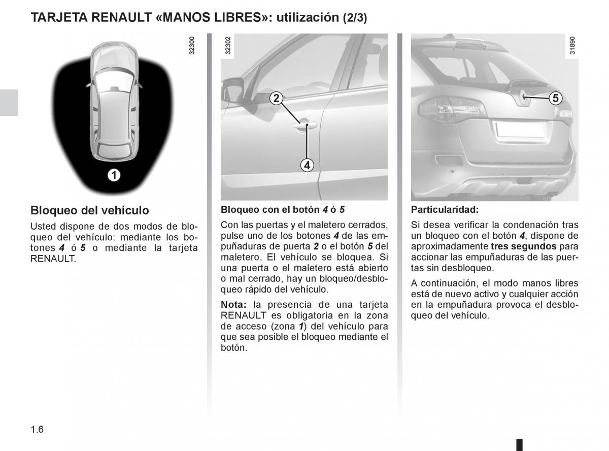 Renault Koleos manual del propietario / page 12