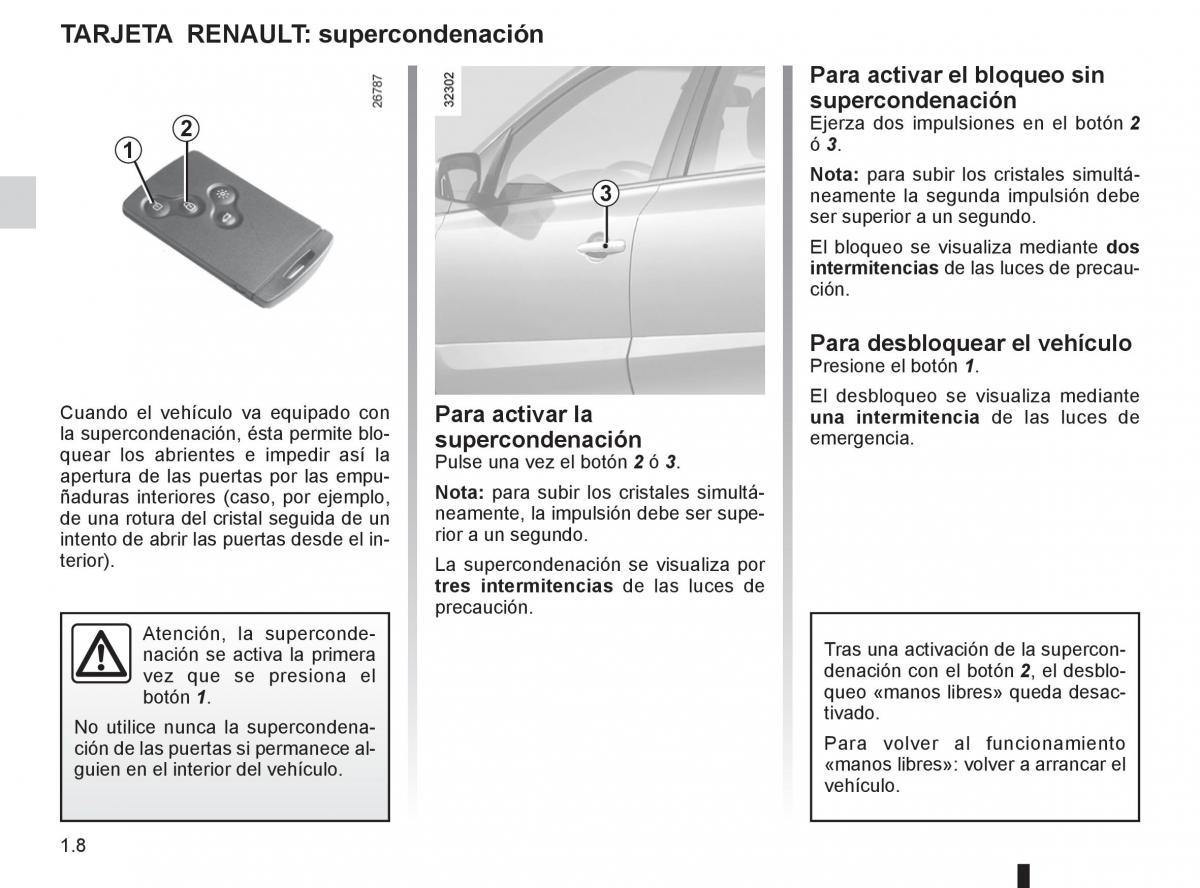 Renault Koleos manual del propietario / page 14