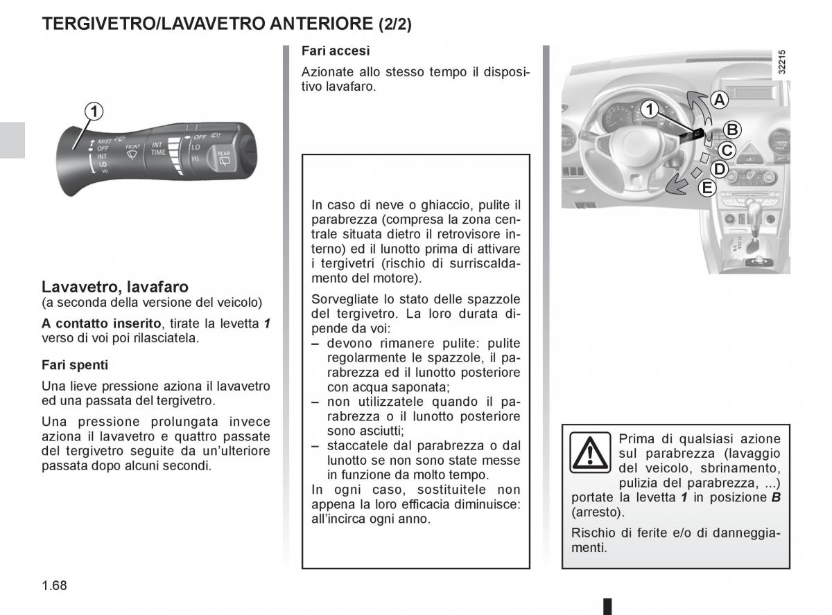 Renault Koleos manuale del proprietario / page 74