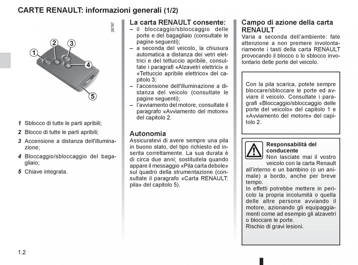 Renault Koleos manuale del proprietario / page 8