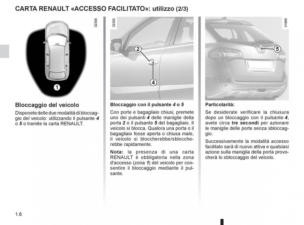 Renault Koleos manuale del proprietario / page 12
