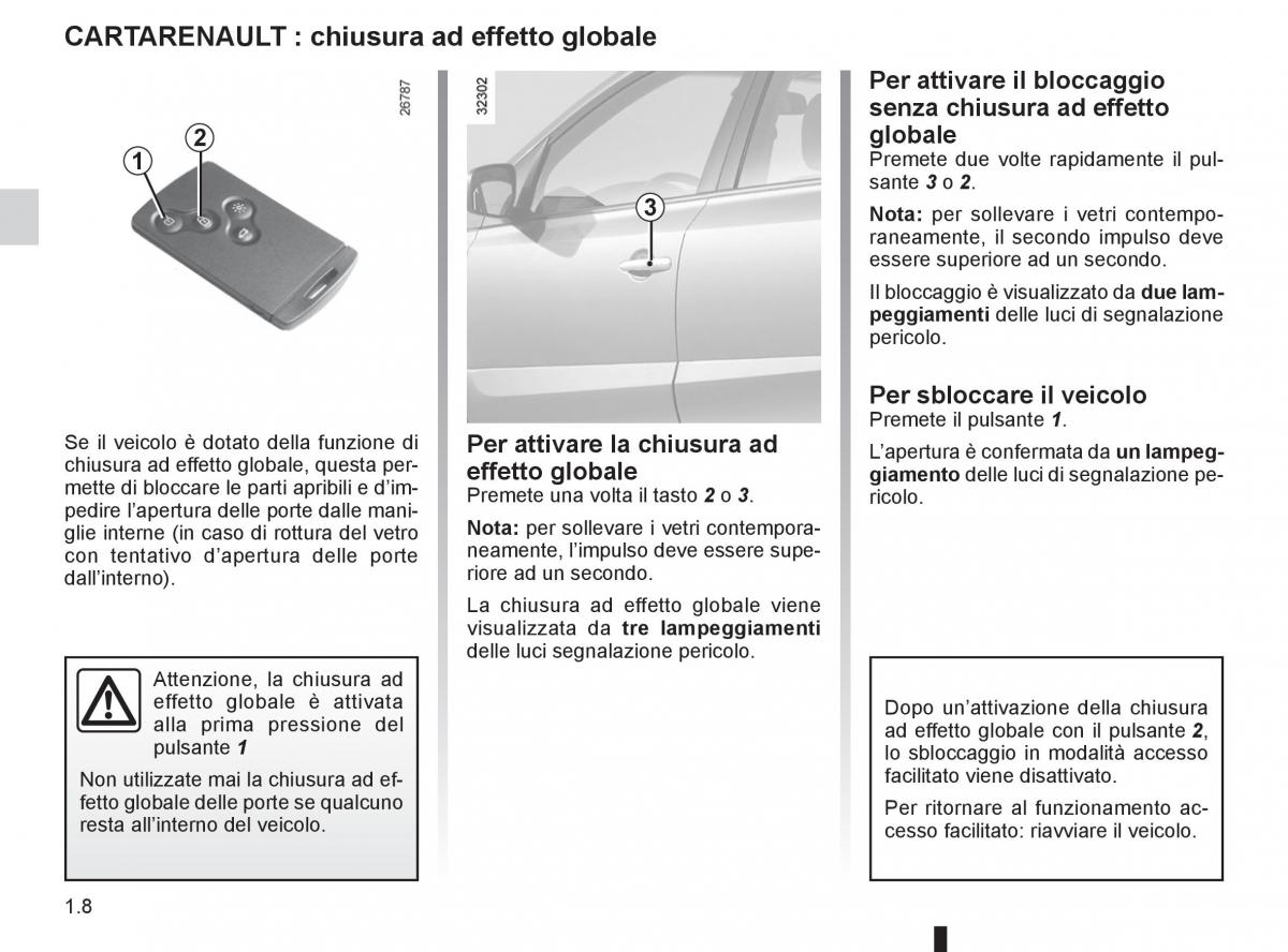 Renault Koleos manuale del proprietario / page 14