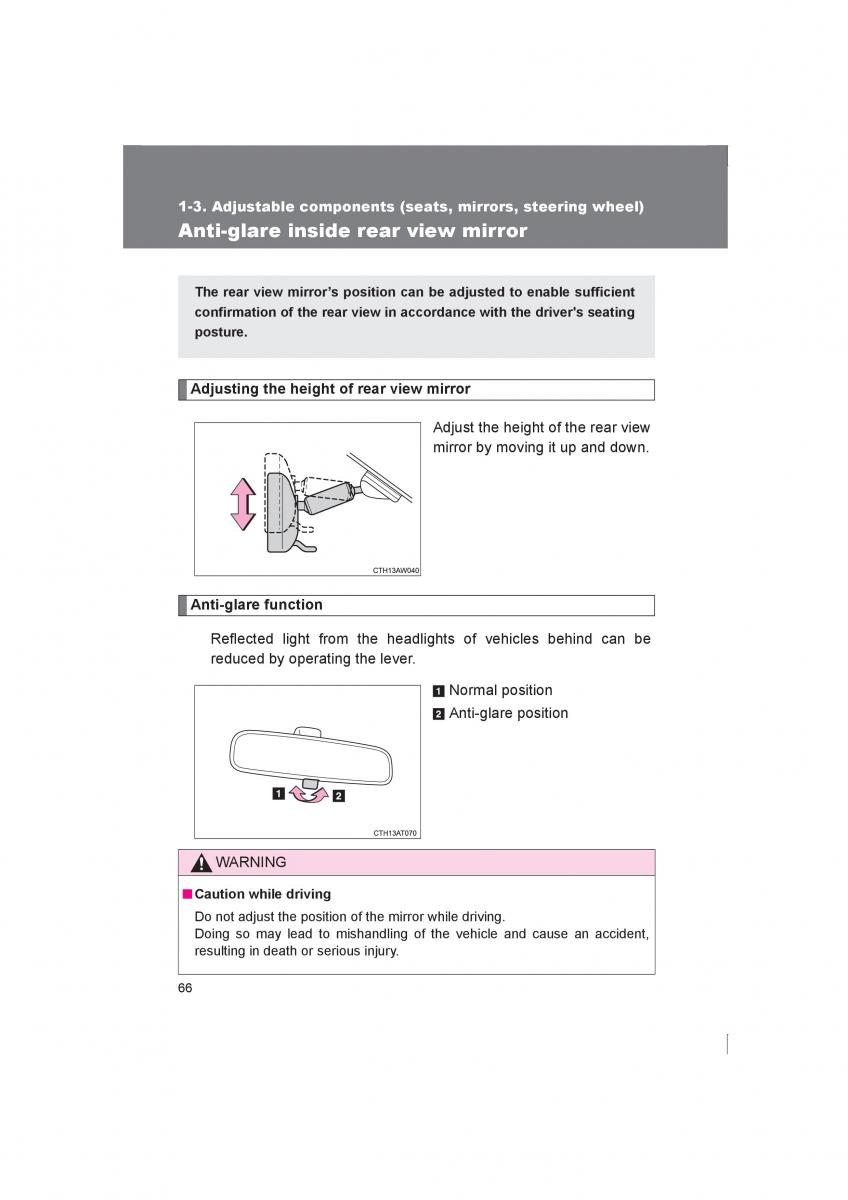 Subaru BRZ owners manual / page 66