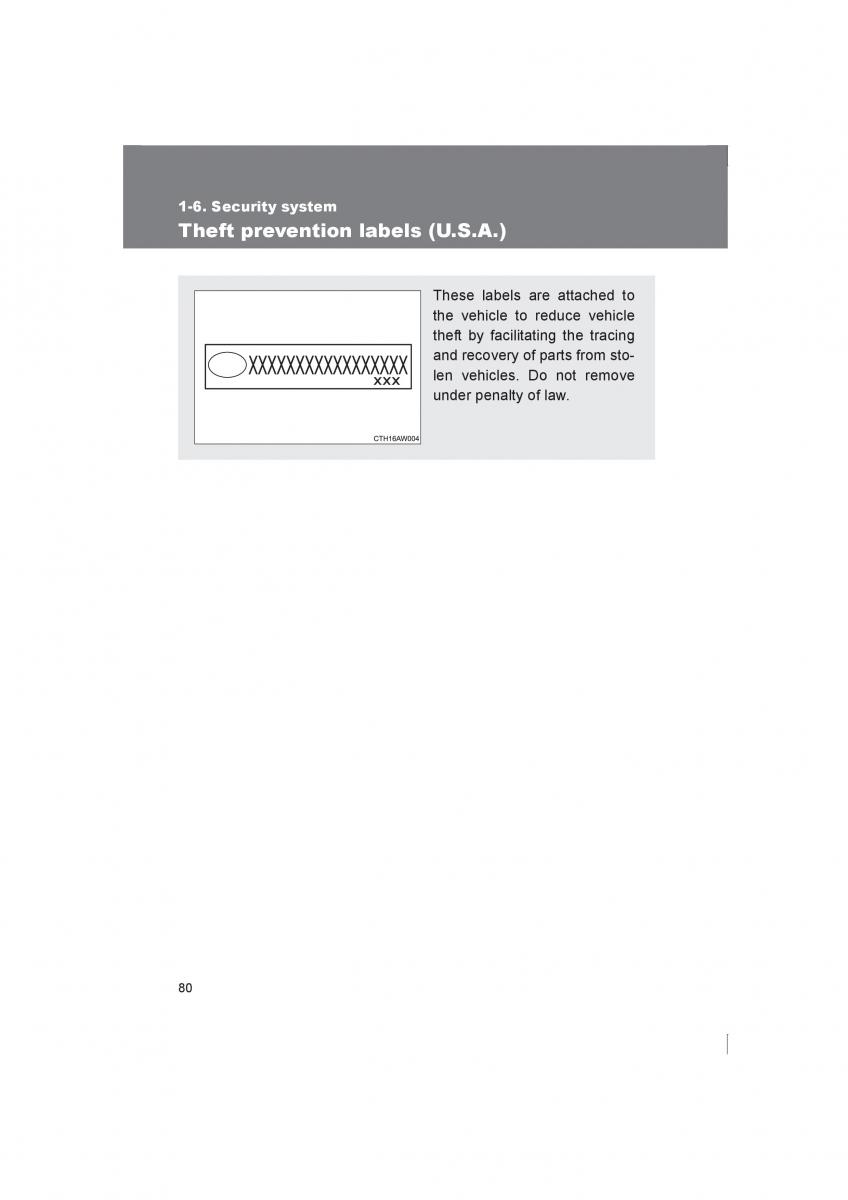 Subaru BRZ owners manual / page 80