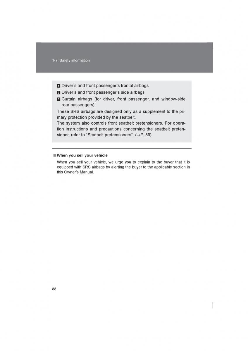 Subaru BRZ owners manual / page 88