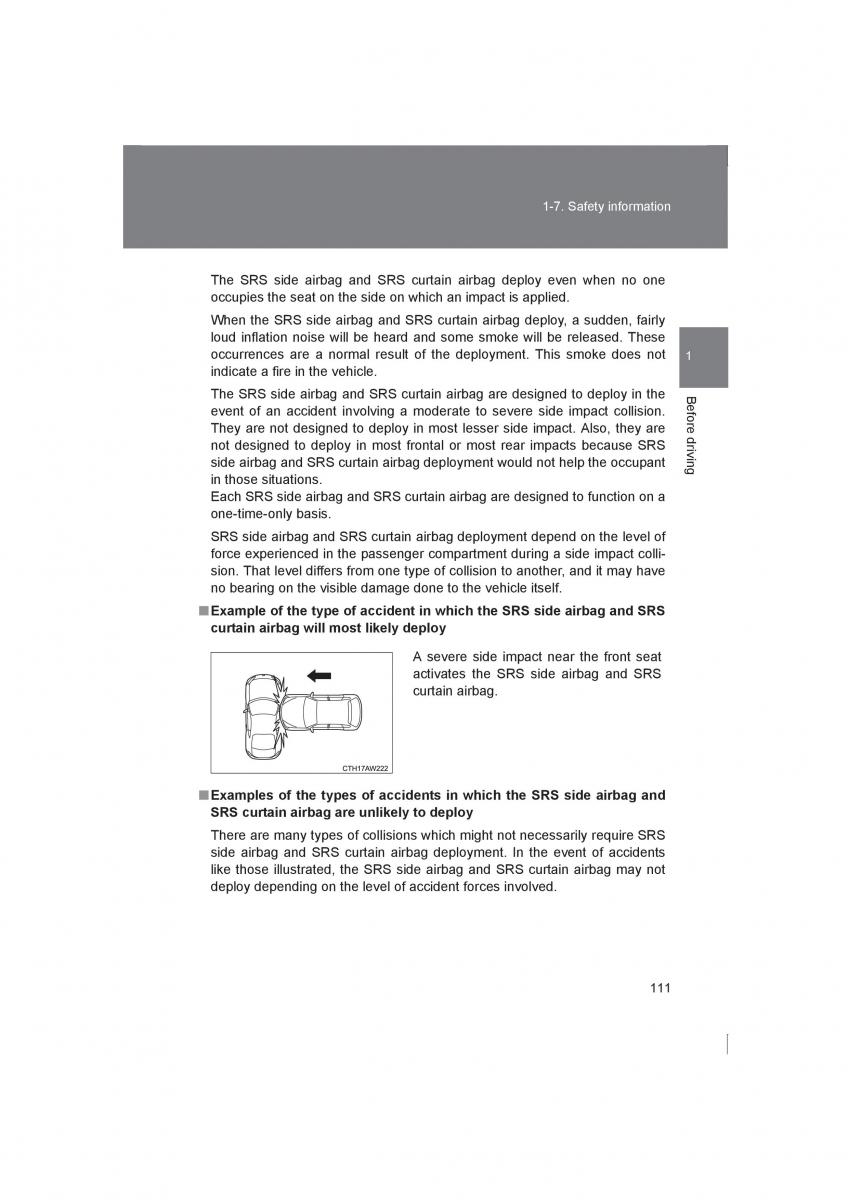 Subaru BRZ owners manual / page 111