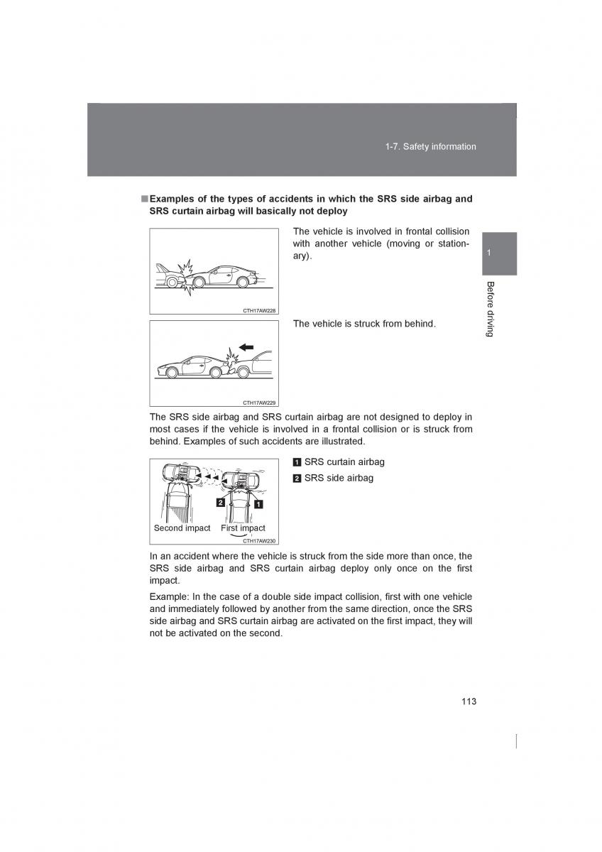 Subaru BRZ owners manual / page 113