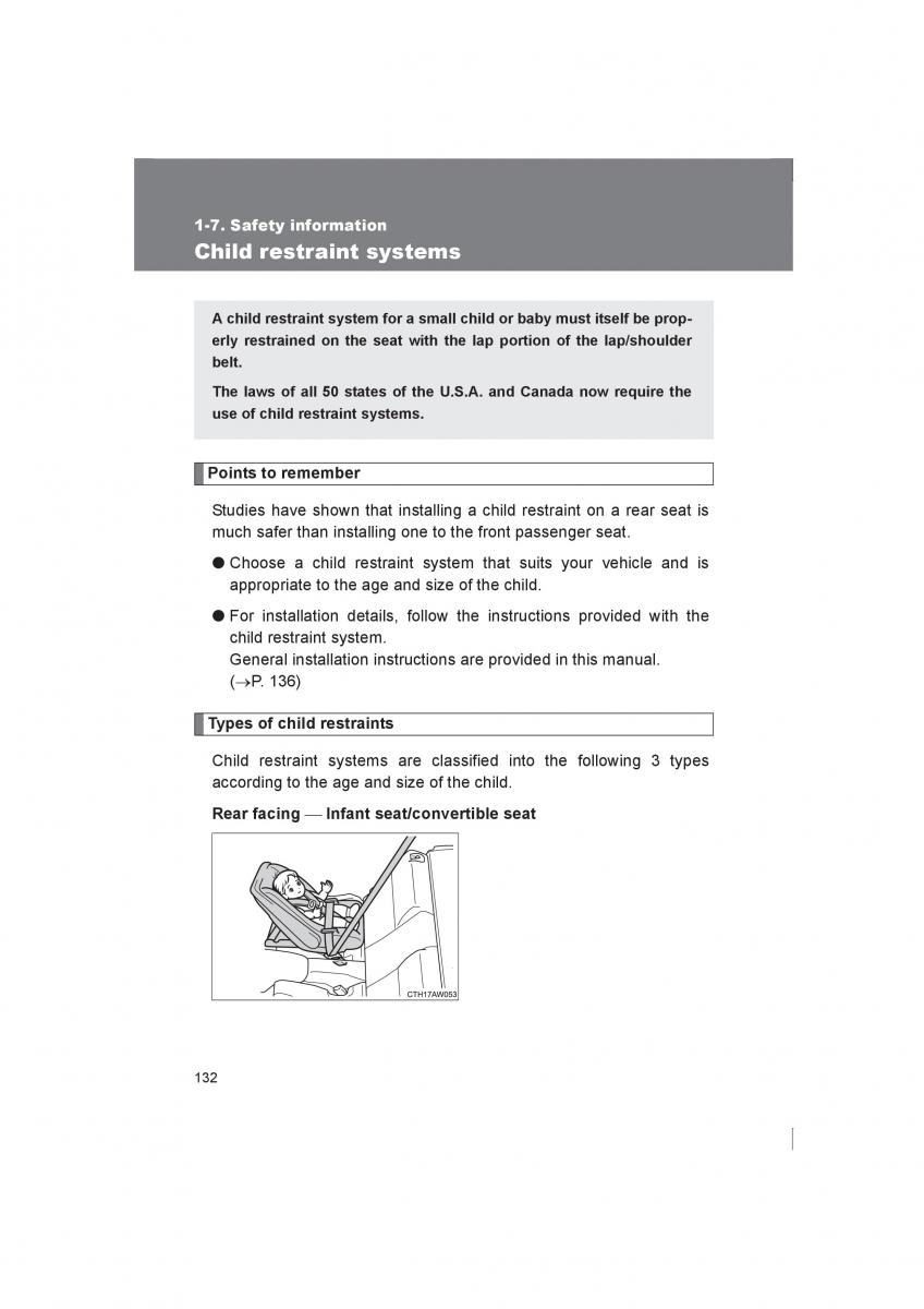 Subaru BRZ owners manual / page 132