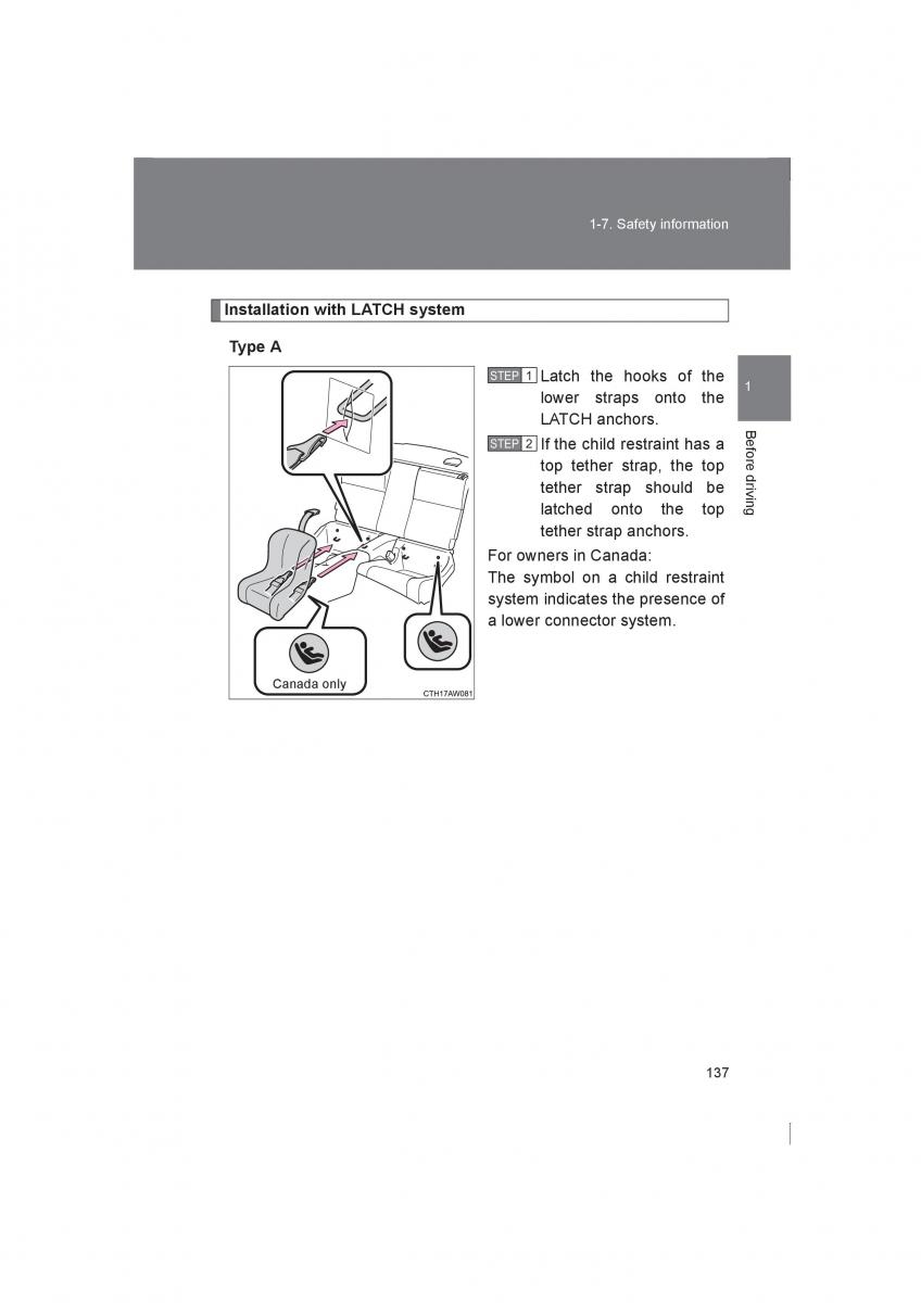 Subaru BRZ owners manual / page 137