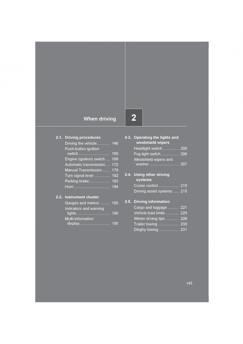 Subaru BRZ owners manual / page 145