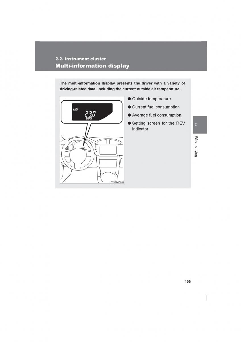 Subaru BRZ owners manual / page 195