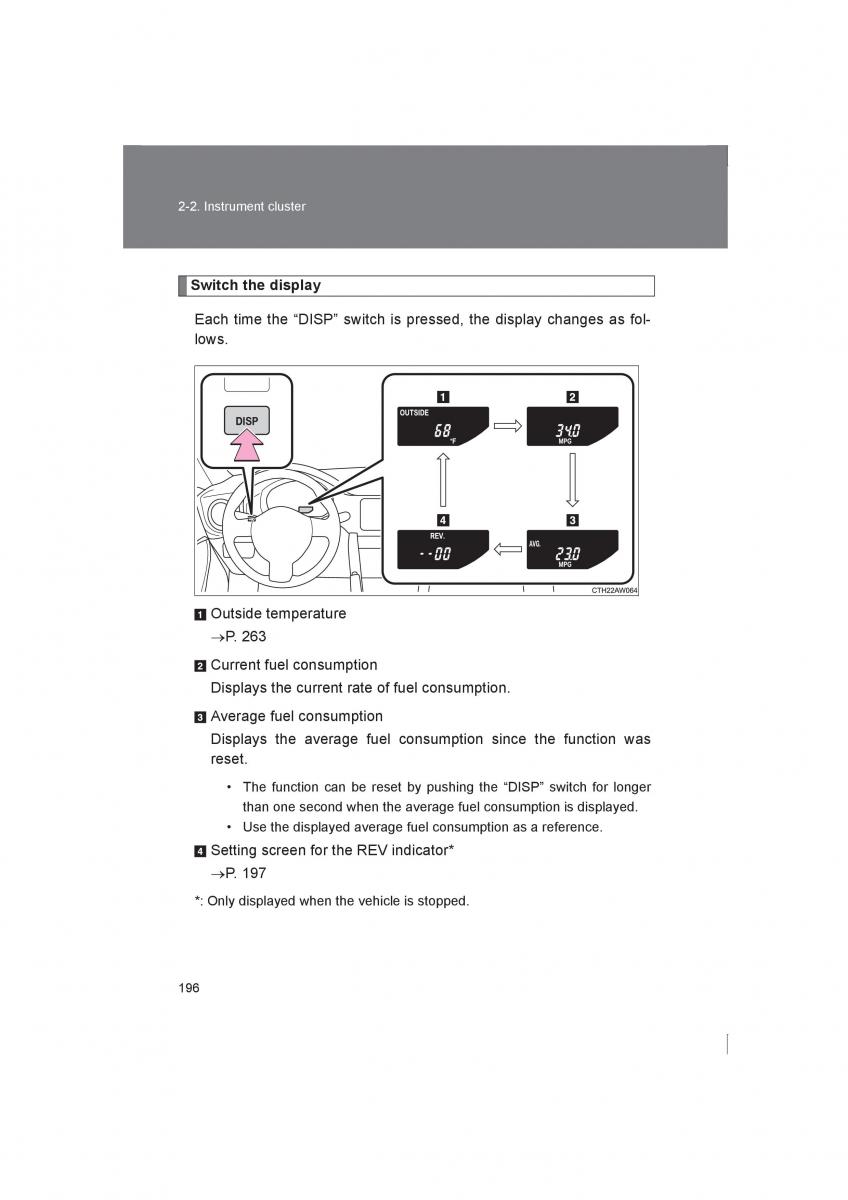 Subaru BRZ owners manual / page 196