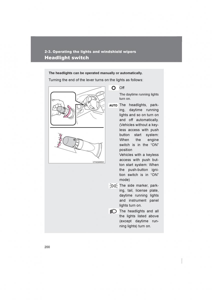 Subaru BRZ owners manual / page 200