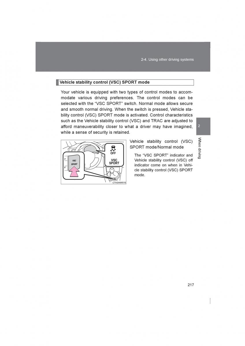 Subaru BRZ owners manual / page 217
