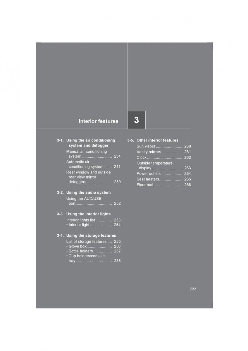 Subaru BRZ owners manual / page 233