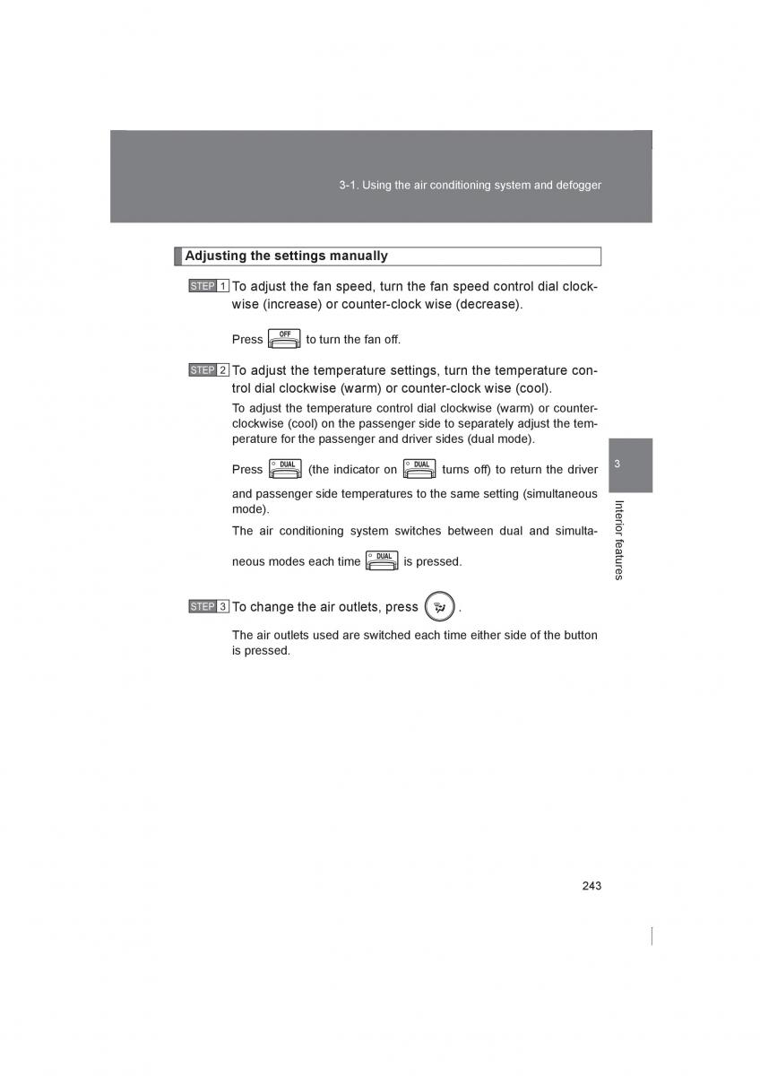 Subaru BRZ owners manual / page 243