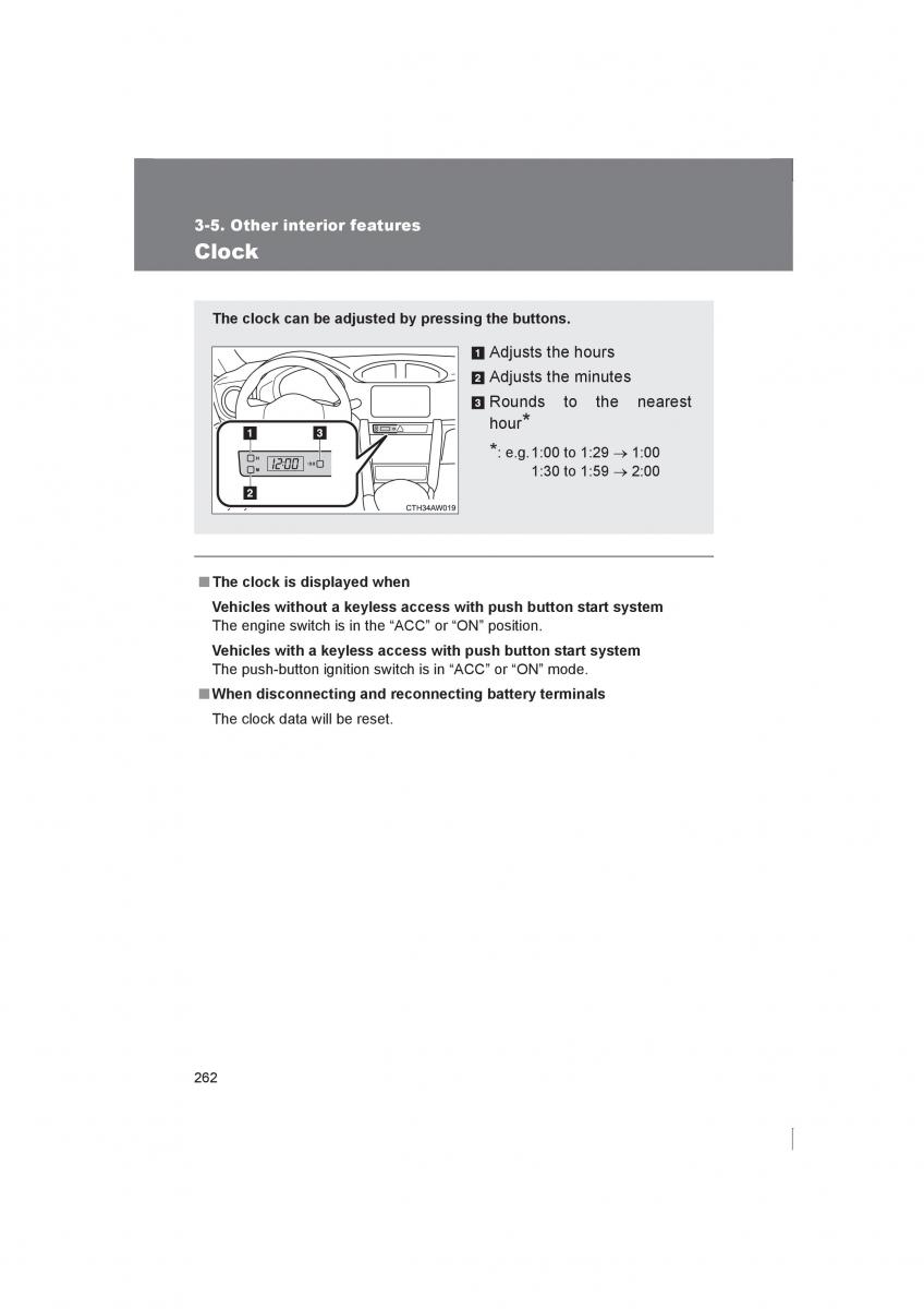 Subaru BRZ owners manual / page 262