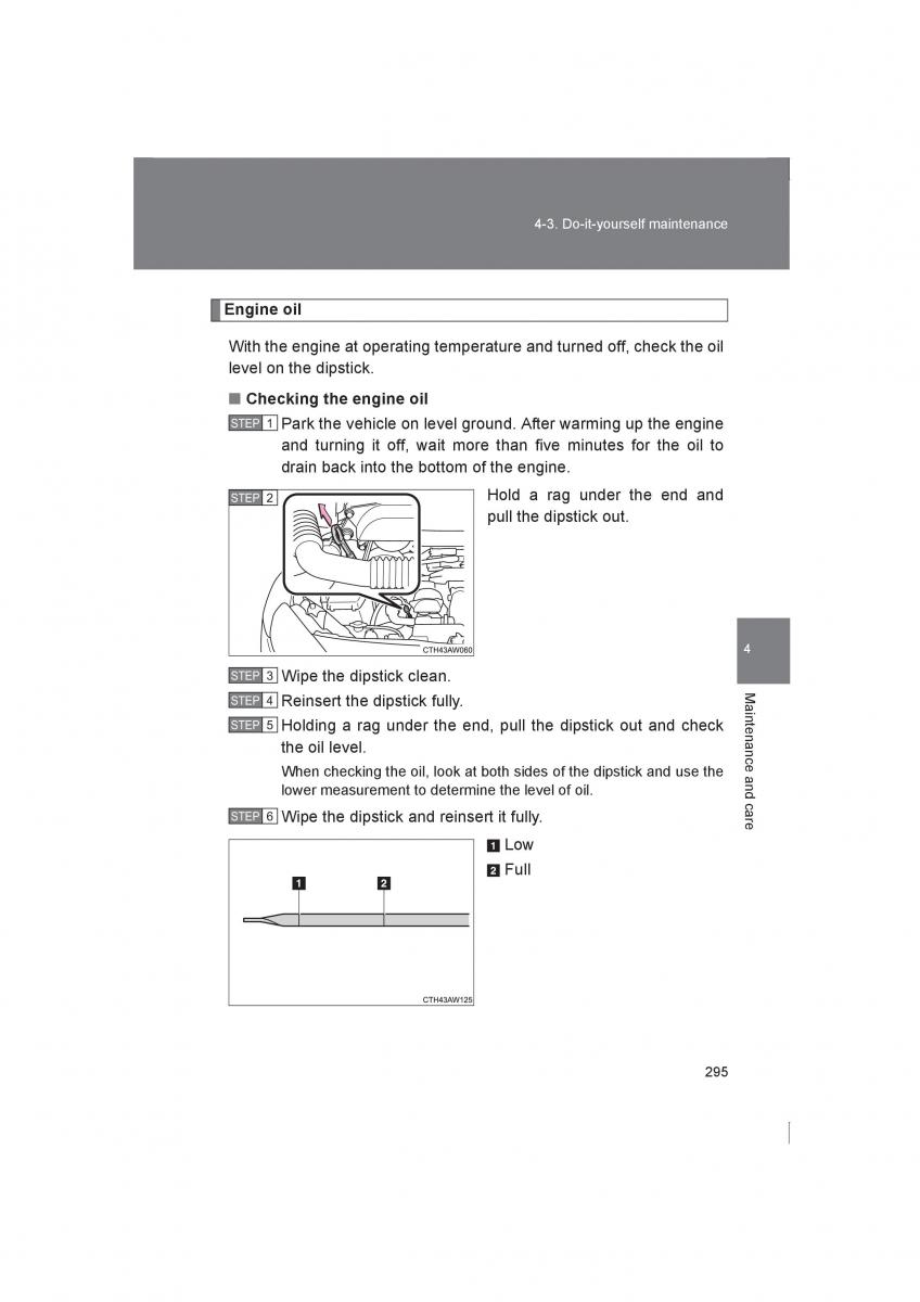 Subaru BRZ owners manual / page 295