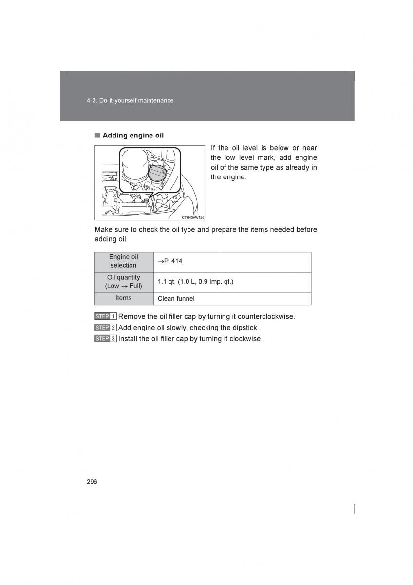Subaru BRZ owners manual / page 296