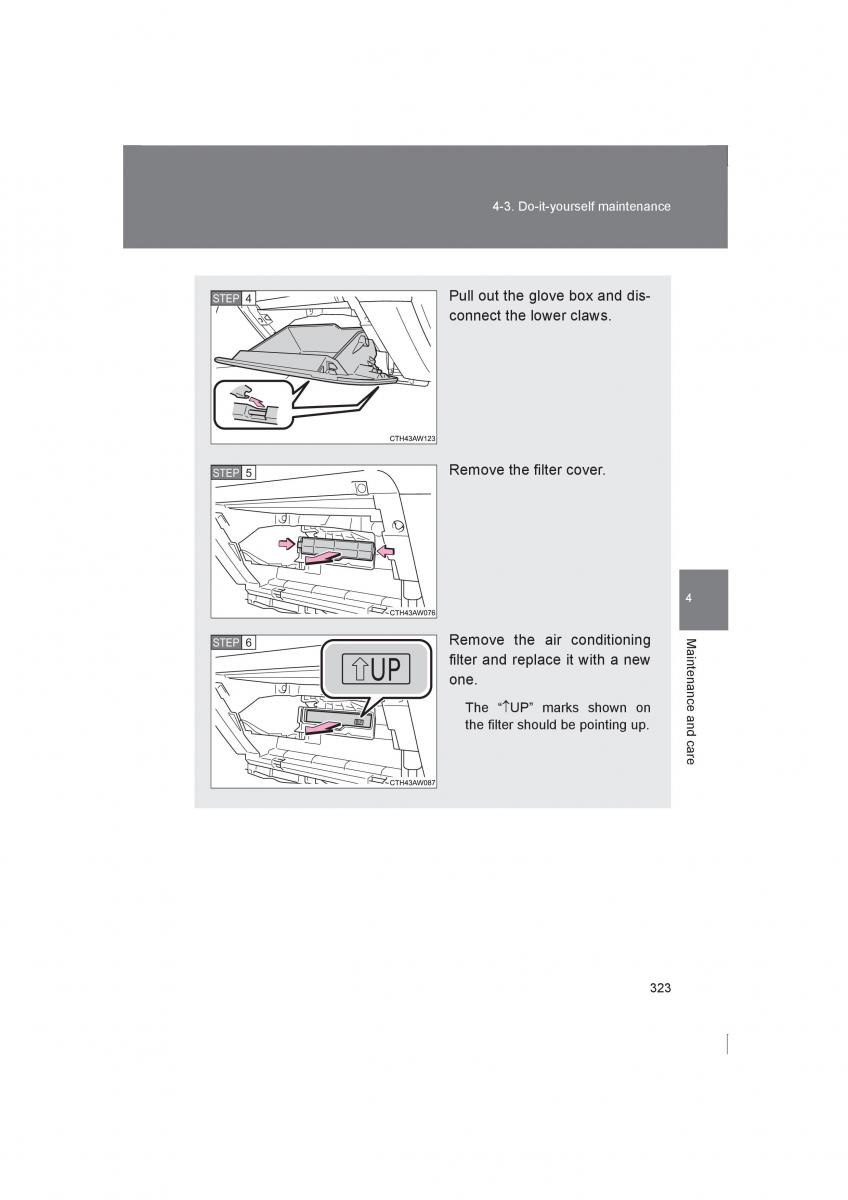 Subaru BRZ owners manual / page 323