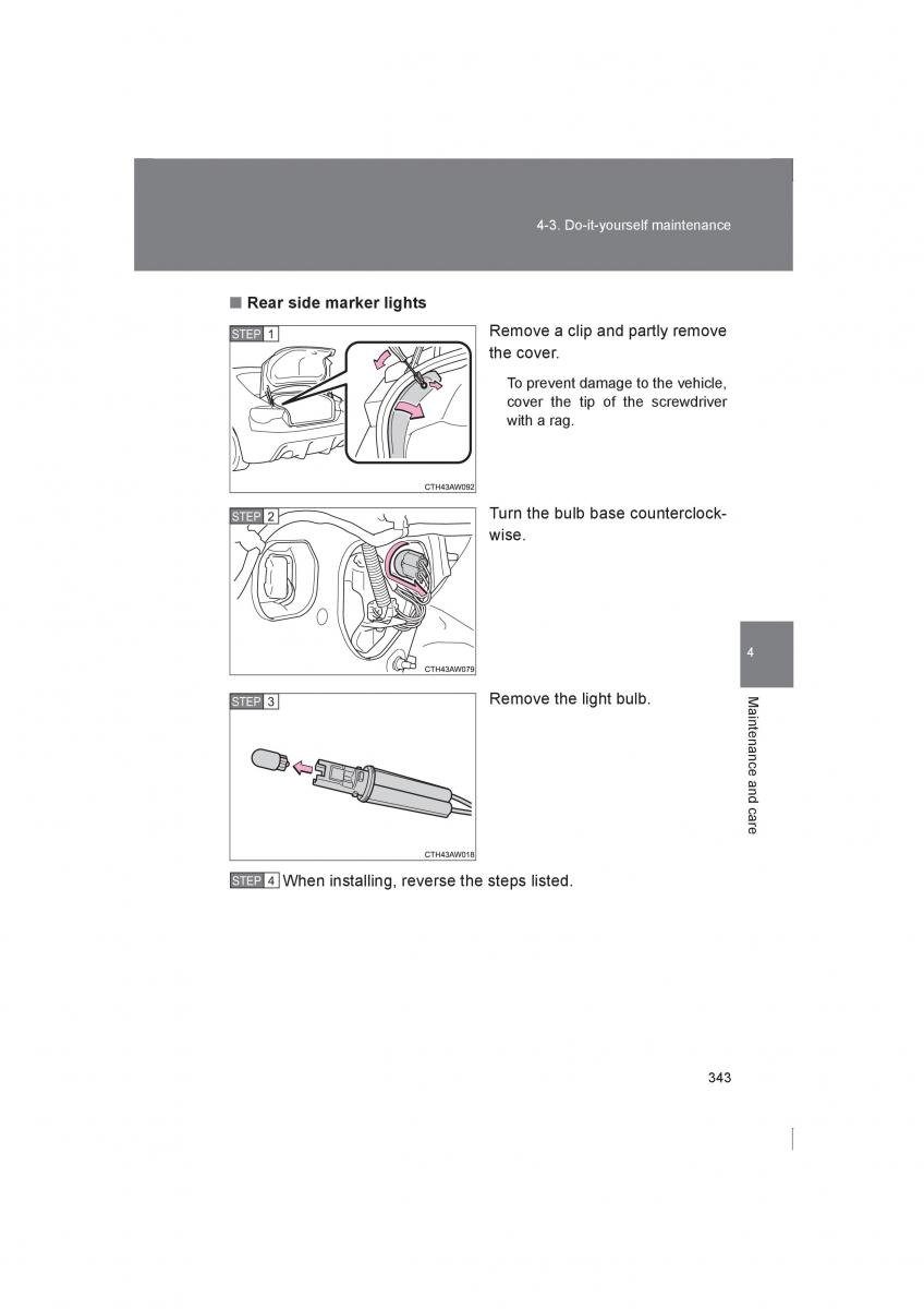 Subaru BRZ owners manual / page 343