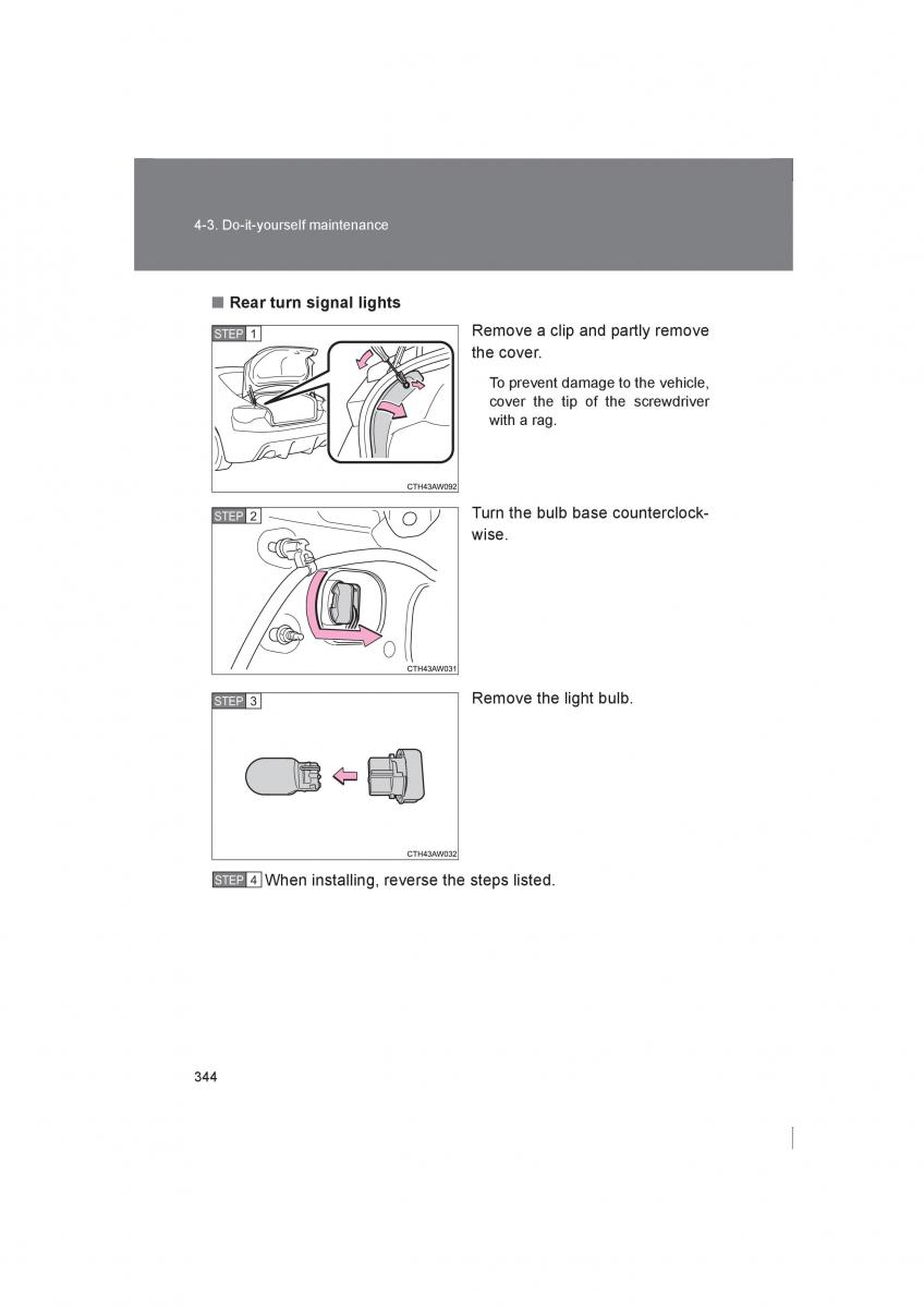Subaru BRZ owners manual / page 344