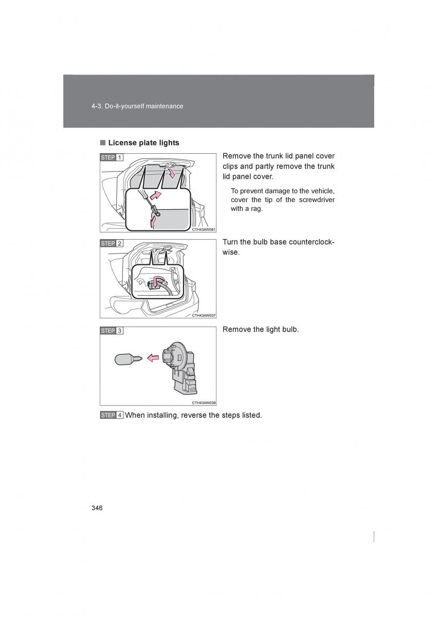 Subaru BRZ owners manual / page 346