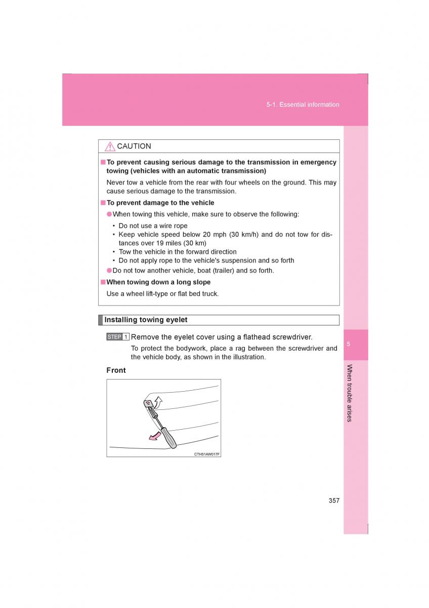 Subaru BRZ owners manual / page 357