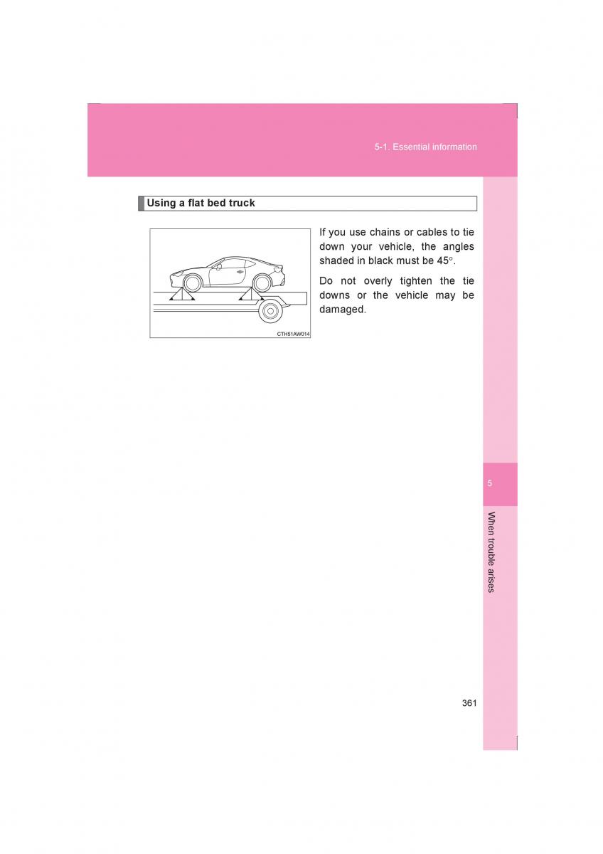 Subaru BRZ owners manual / page 361