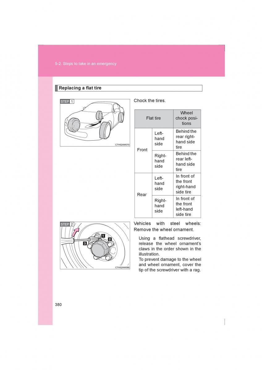 Subaru BRZ owners manual / page 380