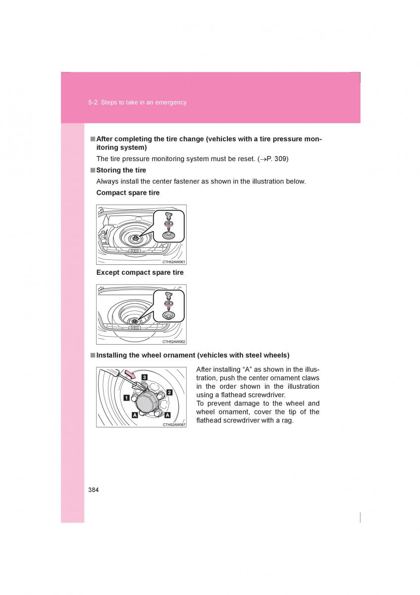 Subaru BRZ owners manual / page 384