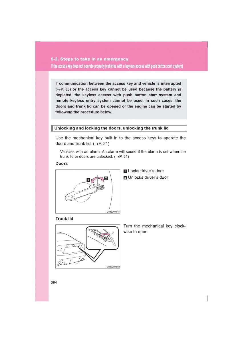 Subaru BRZ owners manual / page 394