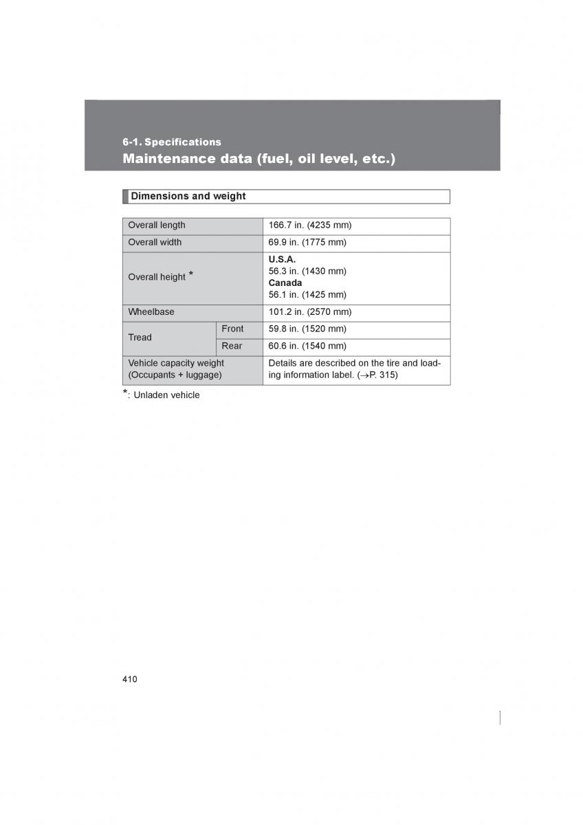 Subaru BRZ owners manual / page 410
