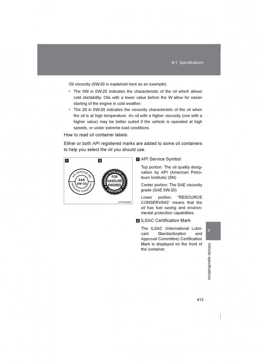 Subaru BRZ owners manual / page 415