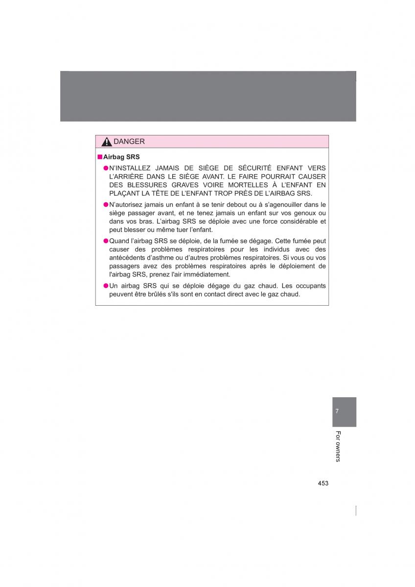 Subaru BRZ owners manual / page 453