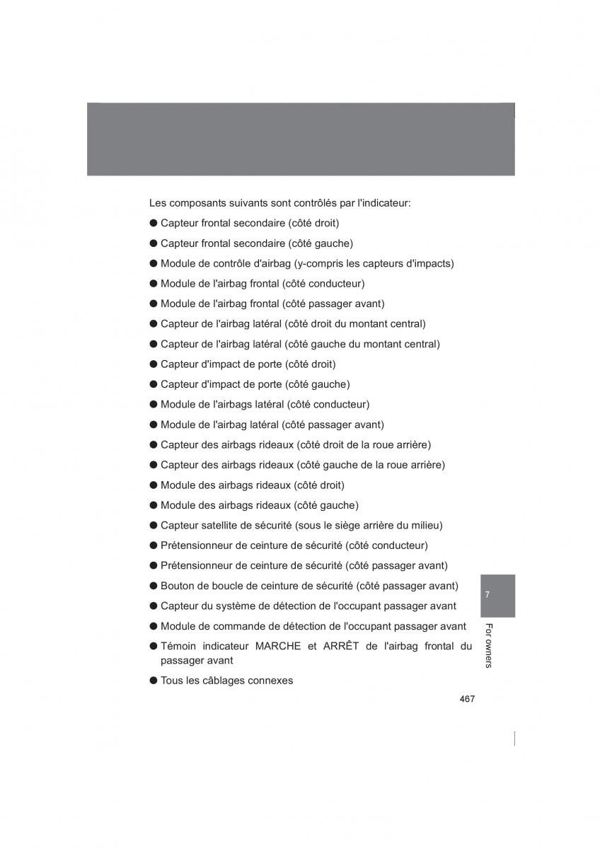 Subaru BRZ owners manual / page 467