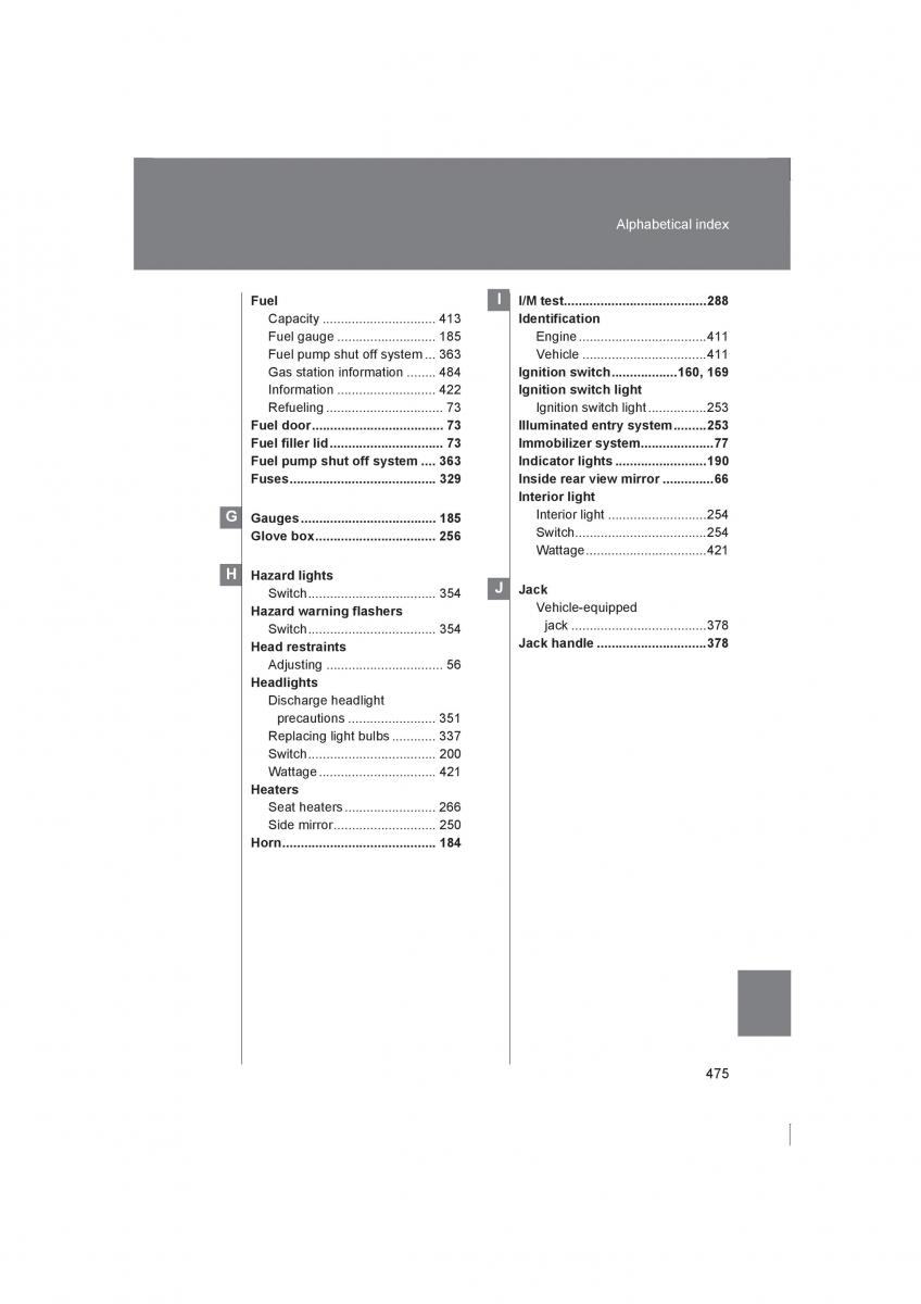Subaru BRZ owners manual / page 475