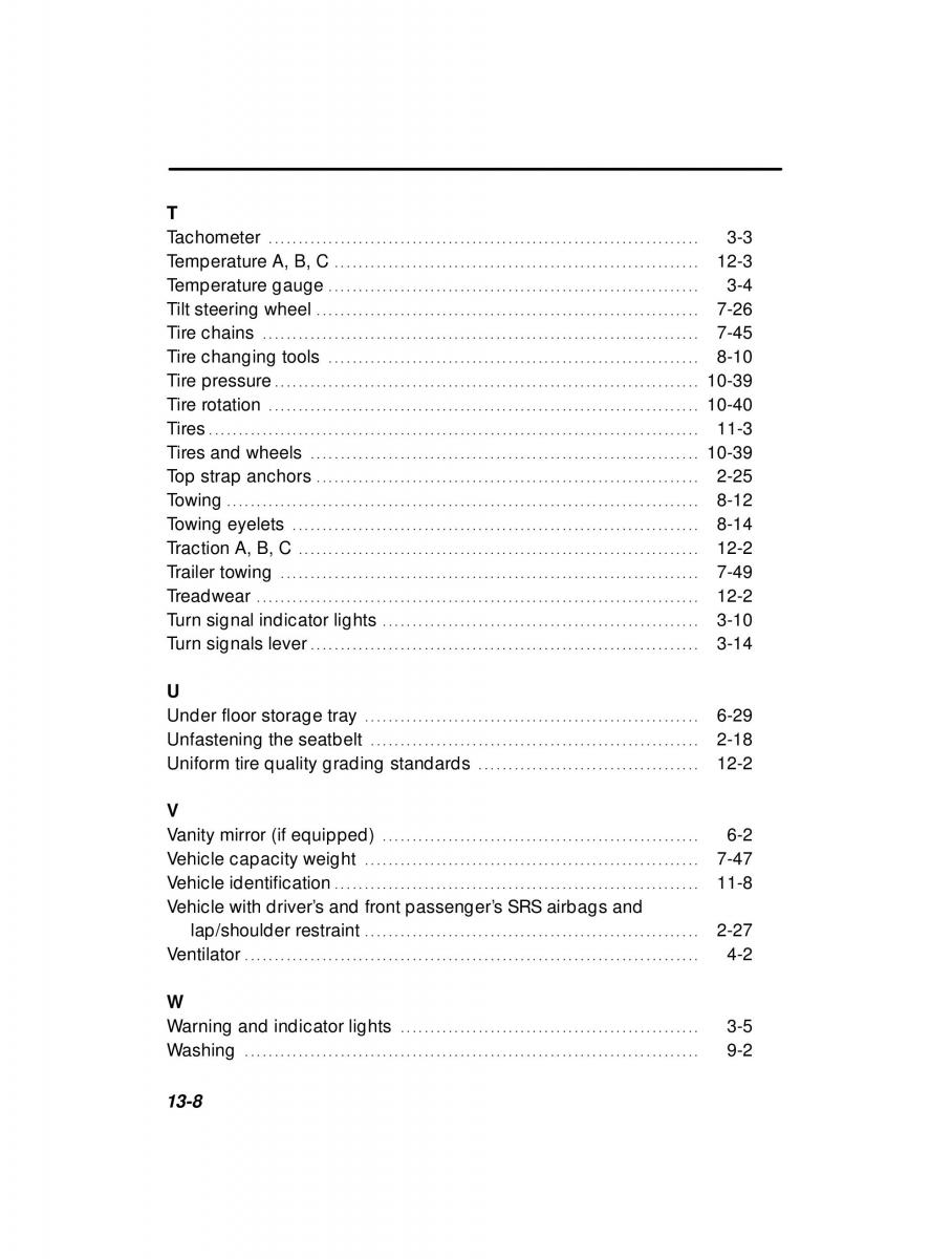 Subaru Forester I 1 owners manual / page 17