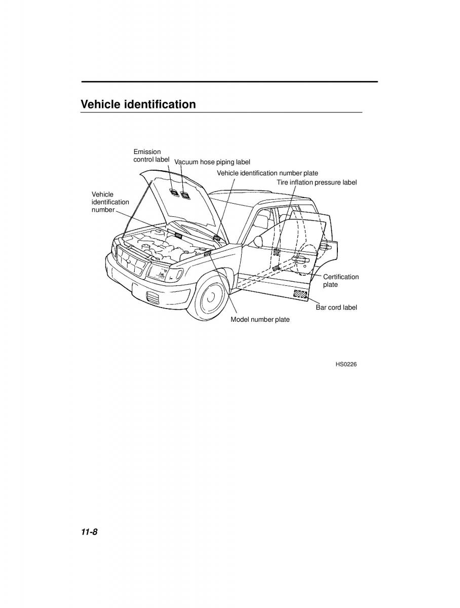 Subaru Forester I 1 owners manual / page 318