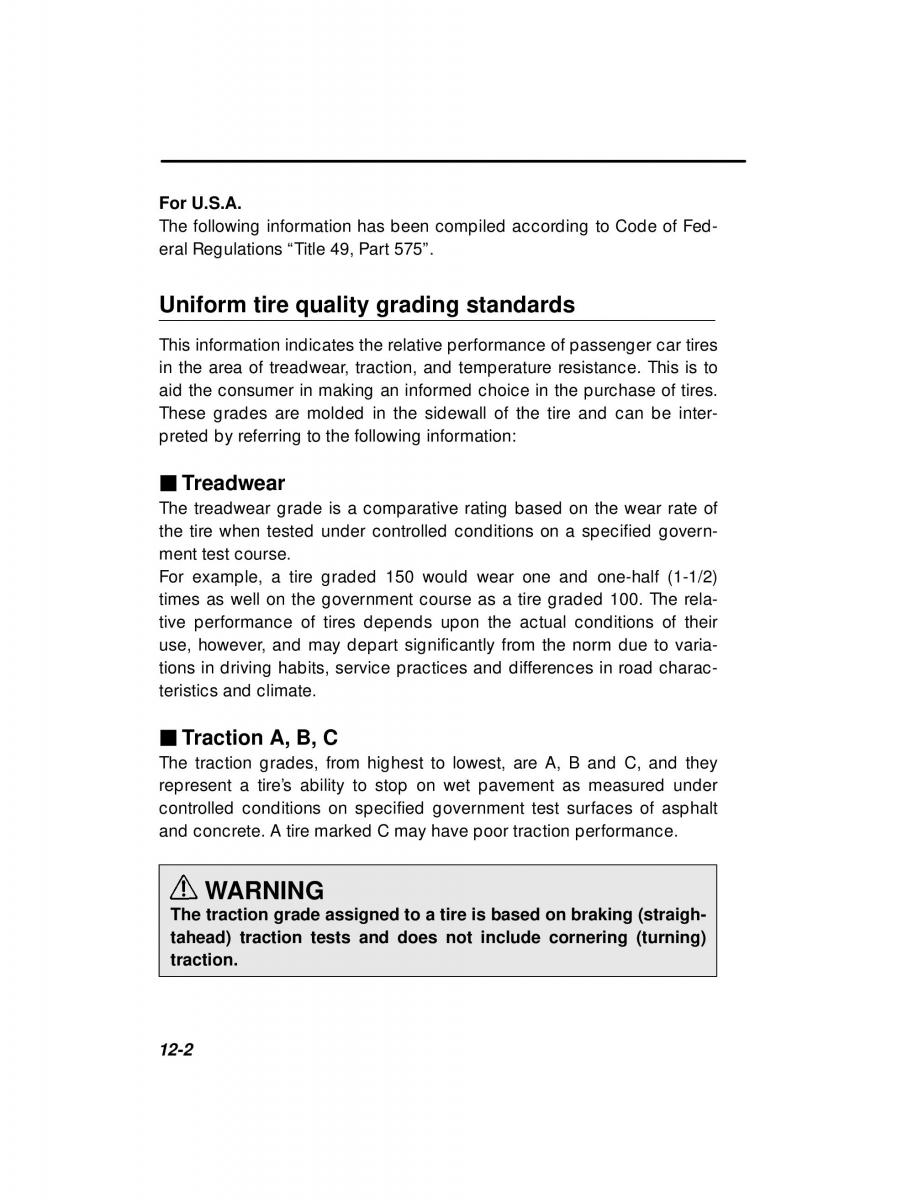 manual  Subaru Forester I 1 owners manual / page 320
