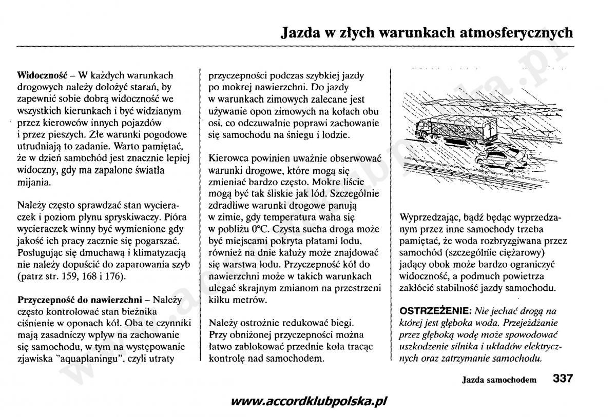 Honda Accord VII 7 instrukcja obslugi / page 341