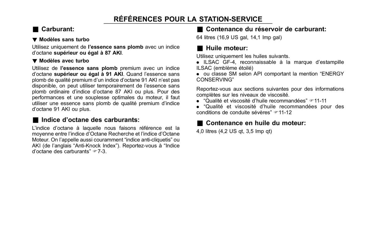 manual  Subaru Forester II 2 manuel du proprietaire / page 434