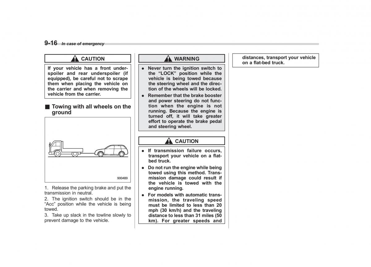 Subaru Forester III 3 owners manual / page 297