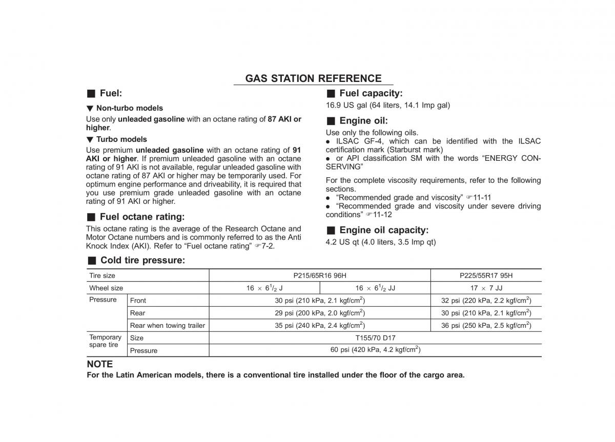 manual  Subaru Forester III 3 owners manual / page 402