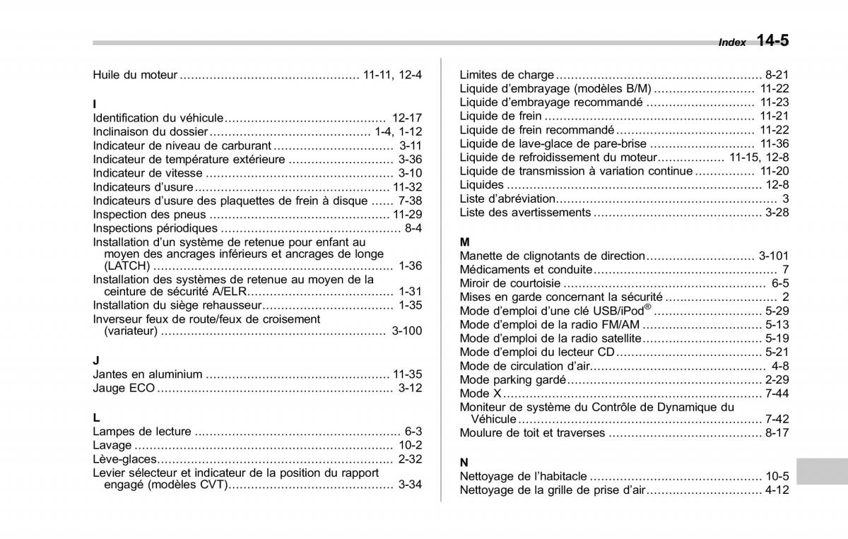 manual  Subaru Forester IV 4 manuel du proprietaire / page 584