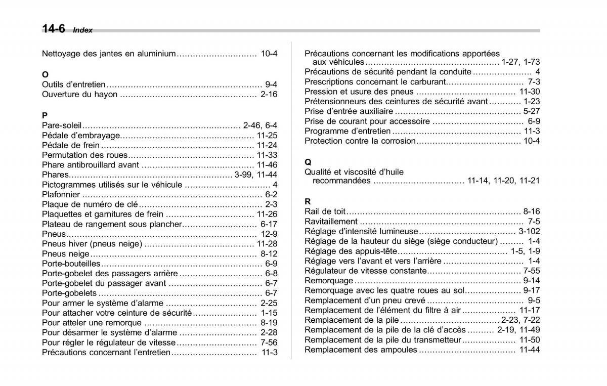 Subaru Forester IV 4 manuel du proprietaire / page 585