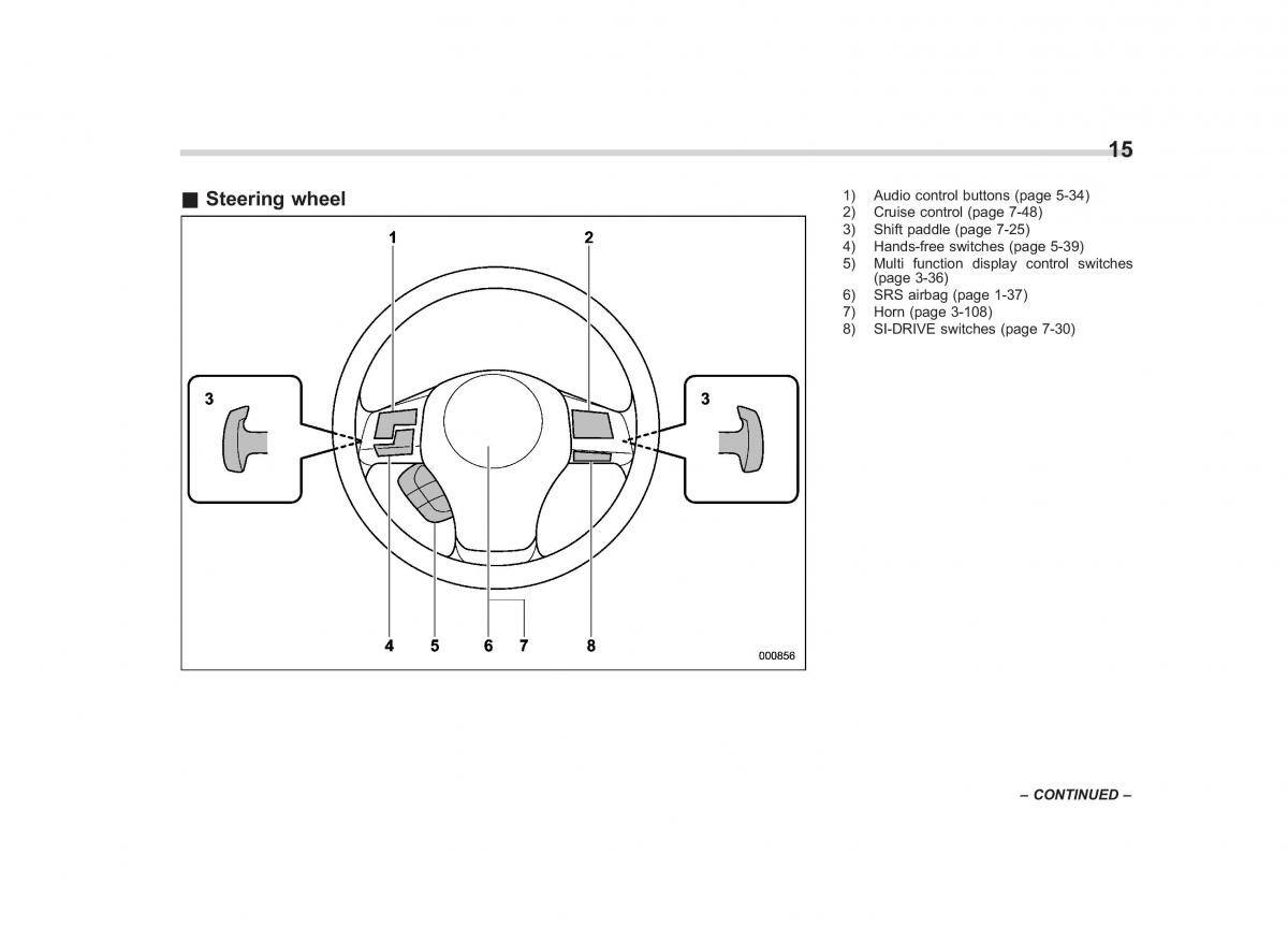 Subaru Forester IV 4 owners manual / page 18