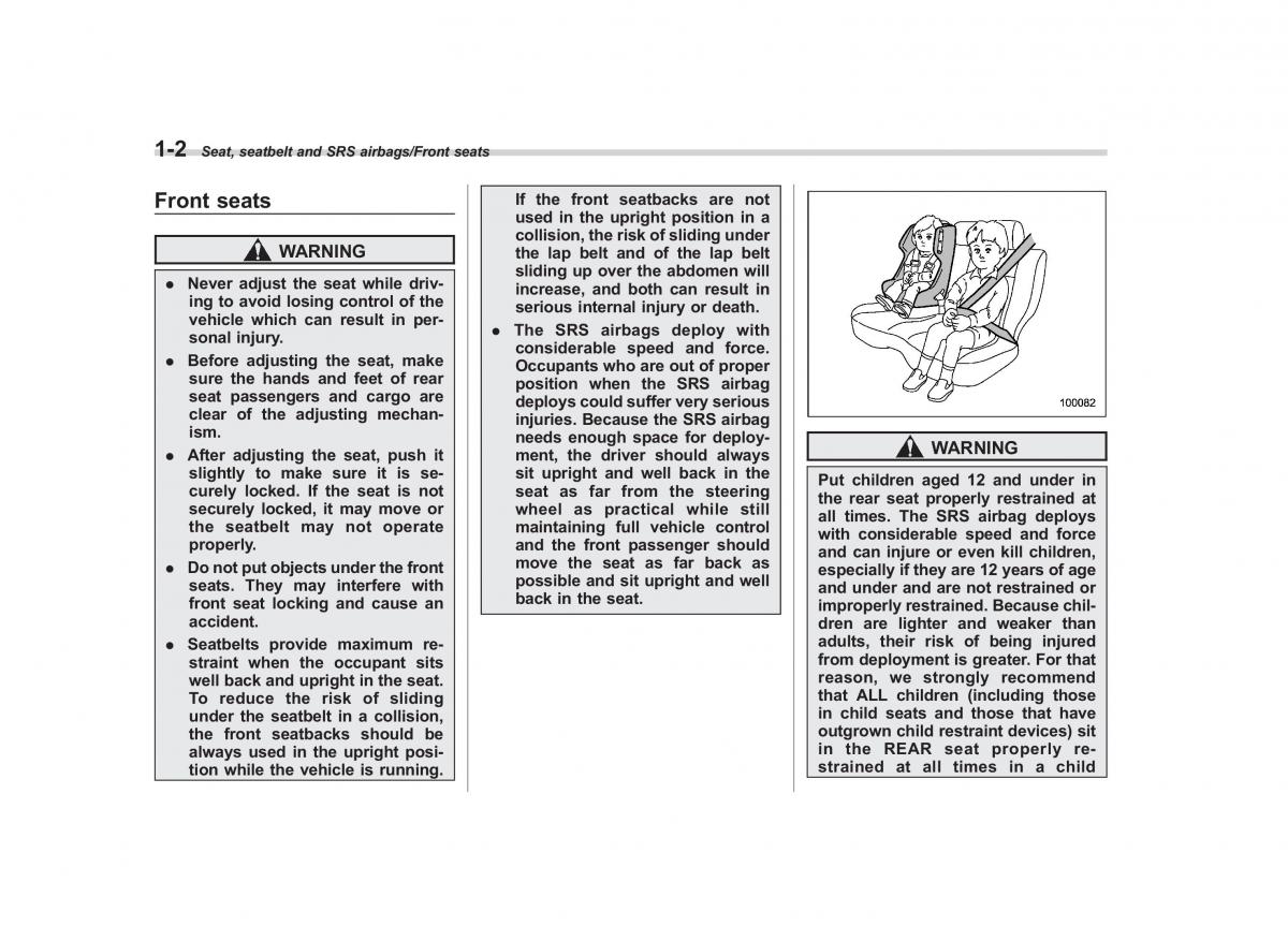 Subaru Forester IV 4 owners manual / page 29