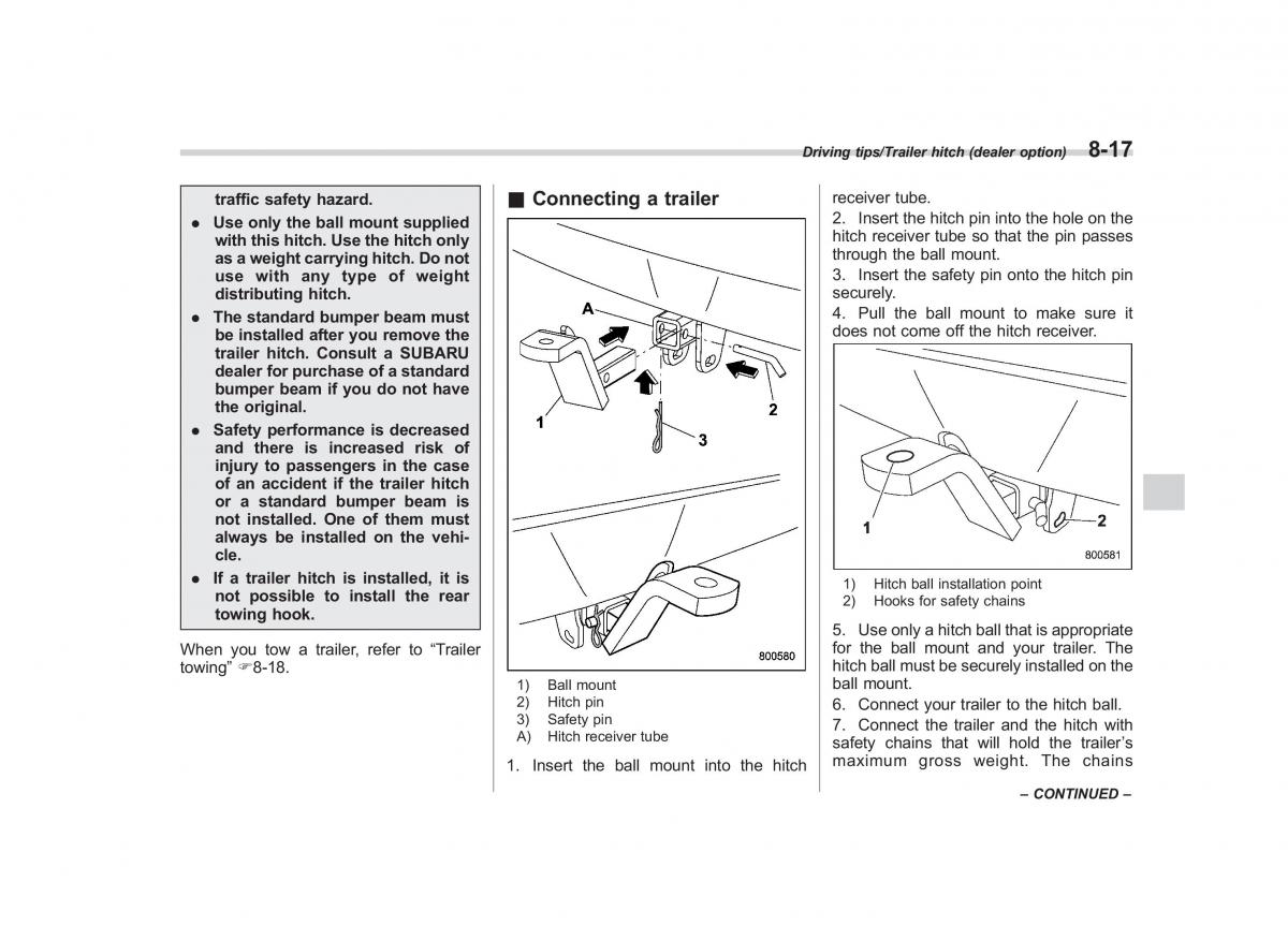 Subaru Forester IV 4 owners manual / page 410
