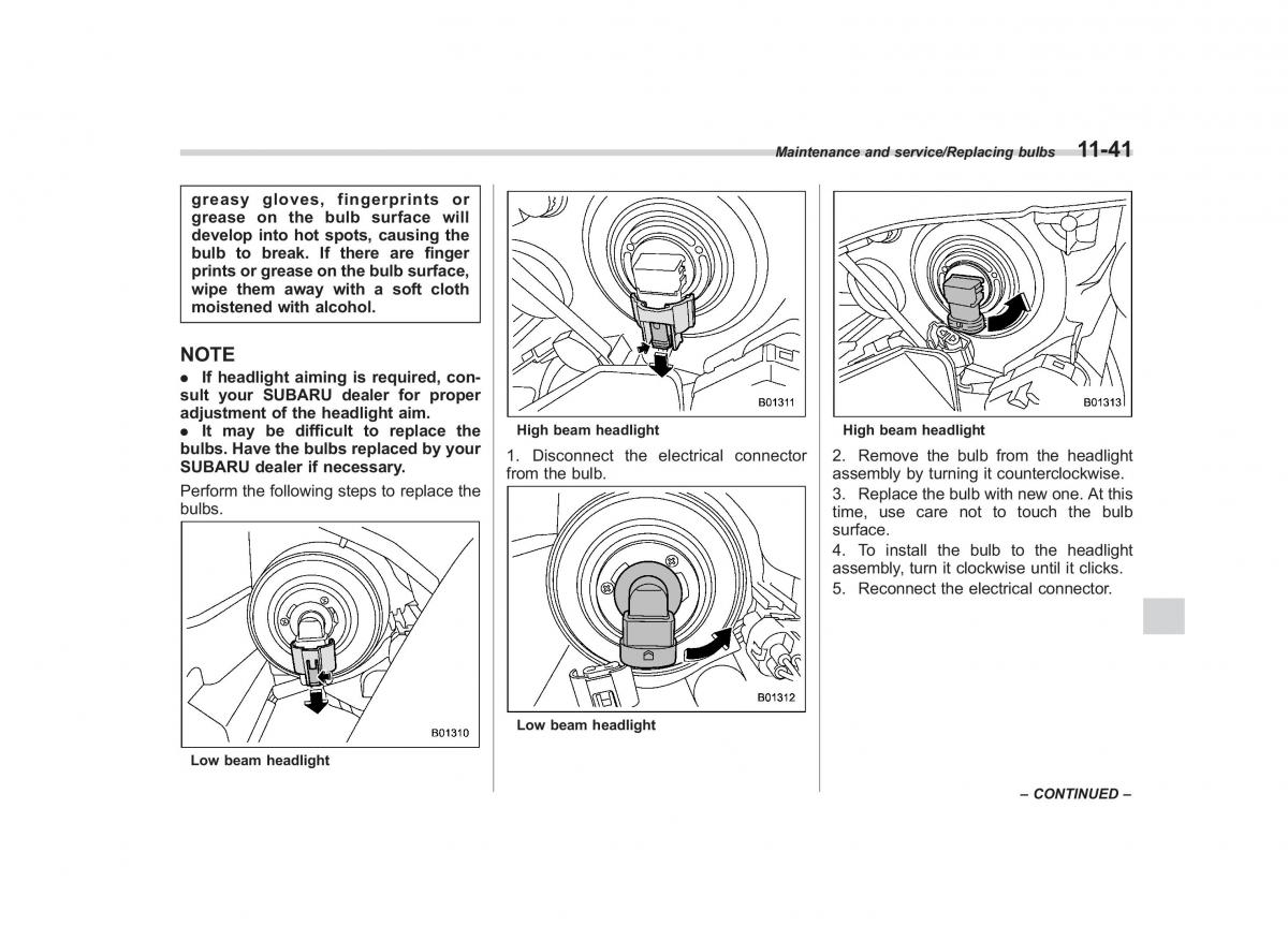 Subaru Forester IV 4 owners manual / page 488